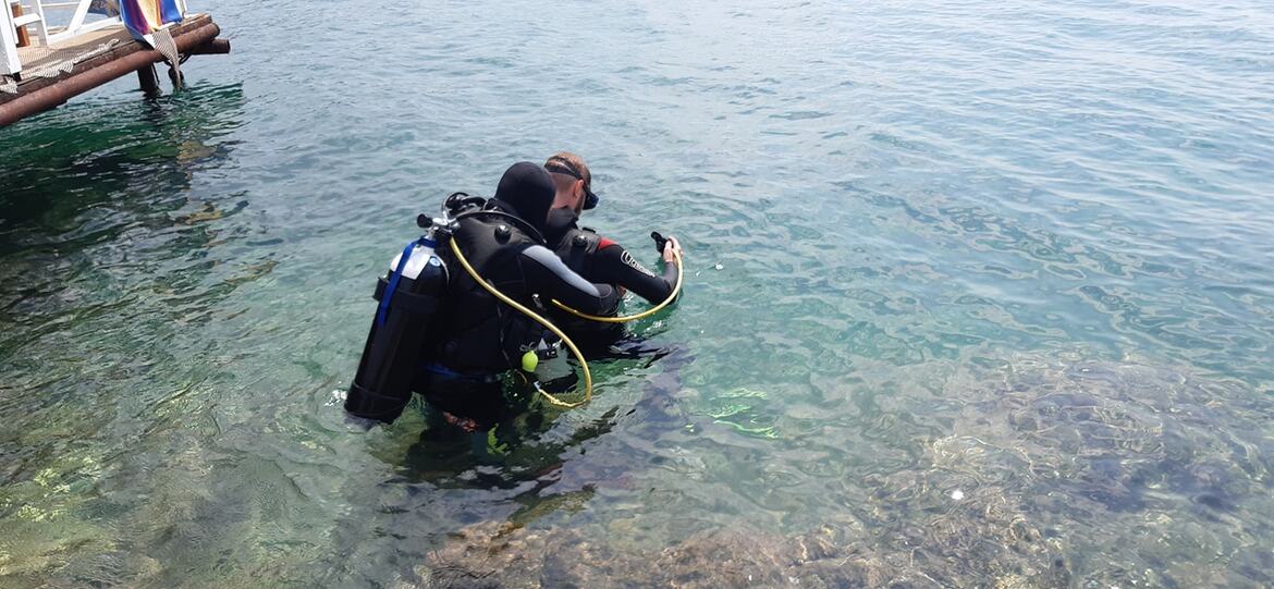 PADI Rescue Diver certification in Saranda, Albania - prepare to handle dive emergencies with confidence.